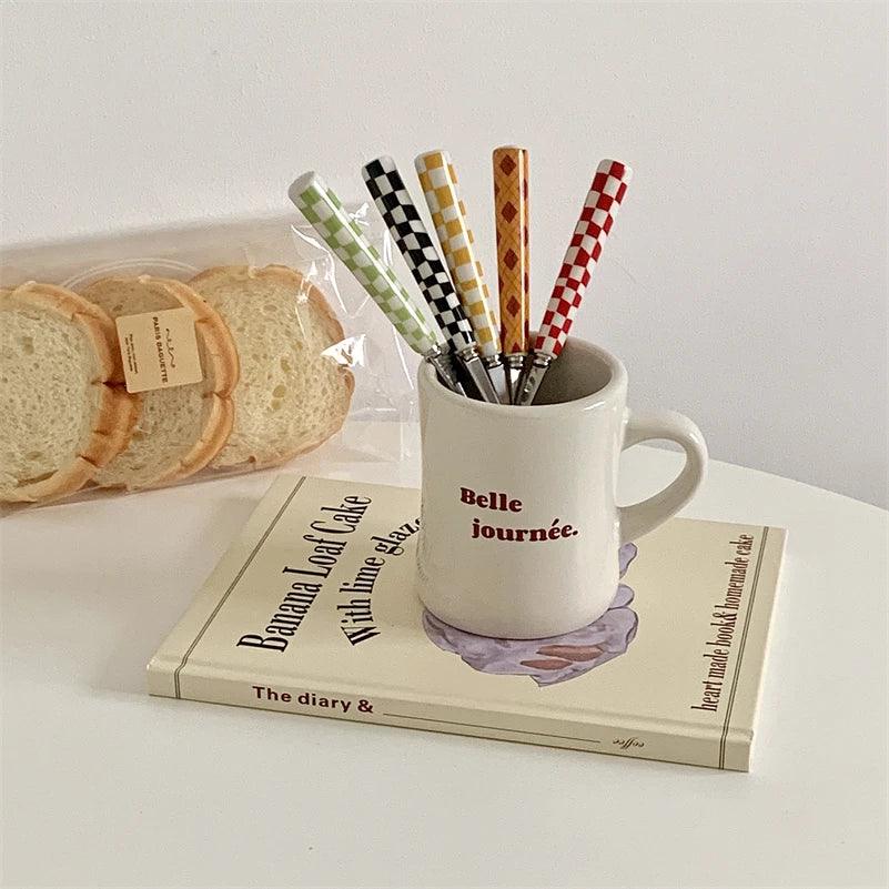 The Checkerboard Utensil Set