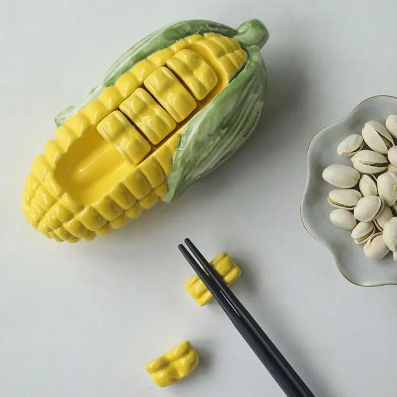 The Corny Chopstick Rest Set