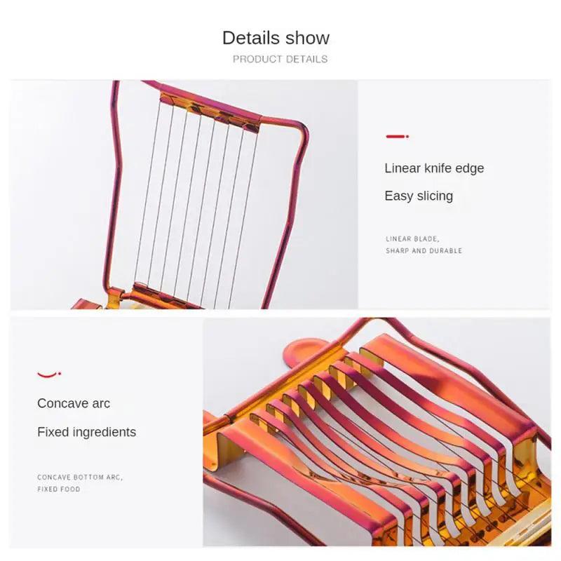 The Metallic Egg Slicer