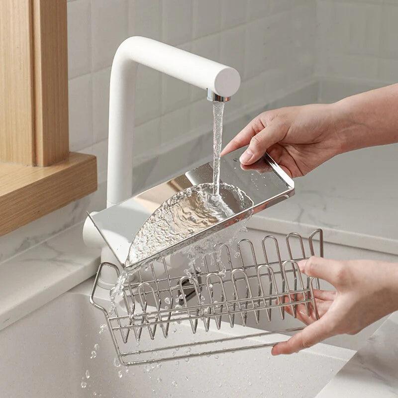 The Mini Steel Sink Caddy