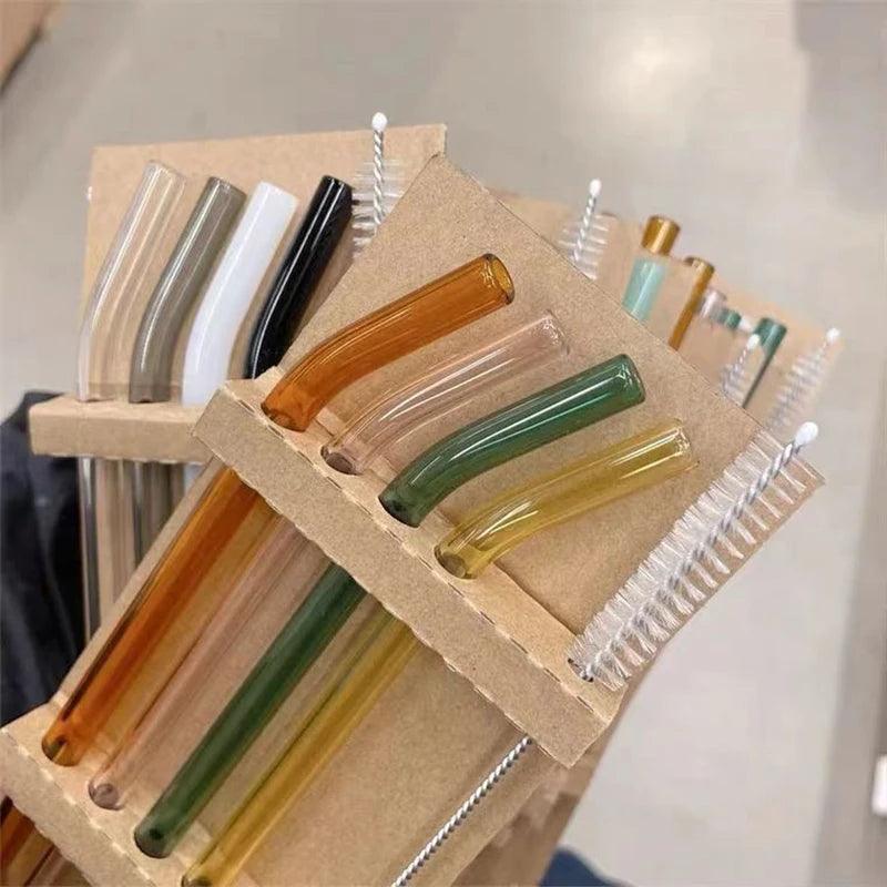 The Tall Glass Straw Set