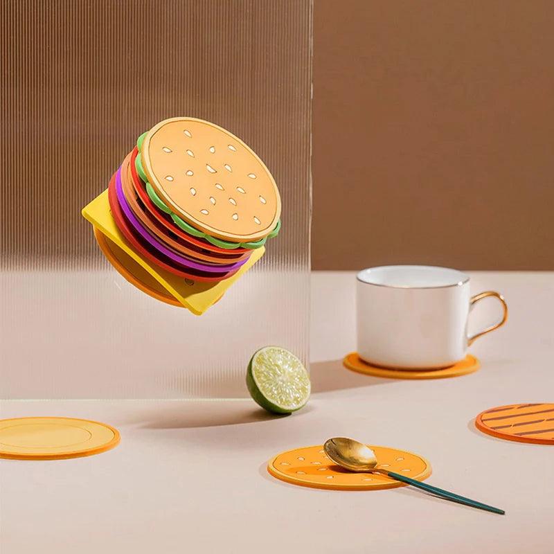 The Burger Coaster Set
