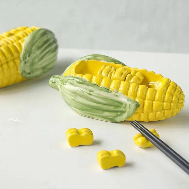 The Corny Chopstick Rest Set