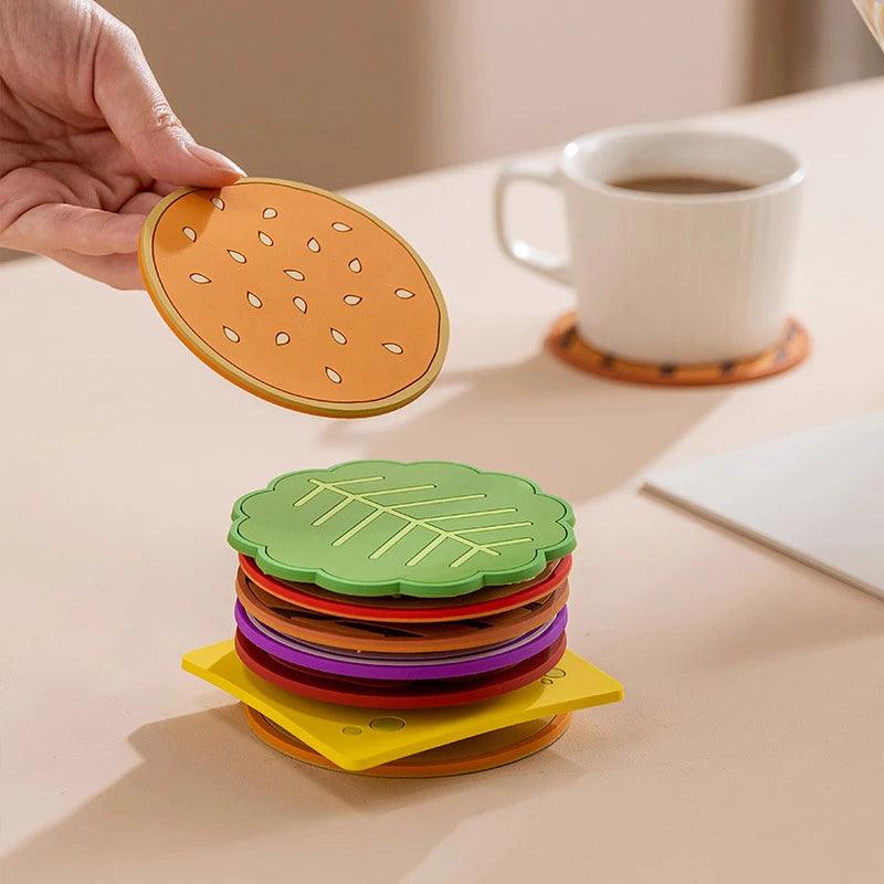 The Burger Coaster Set
