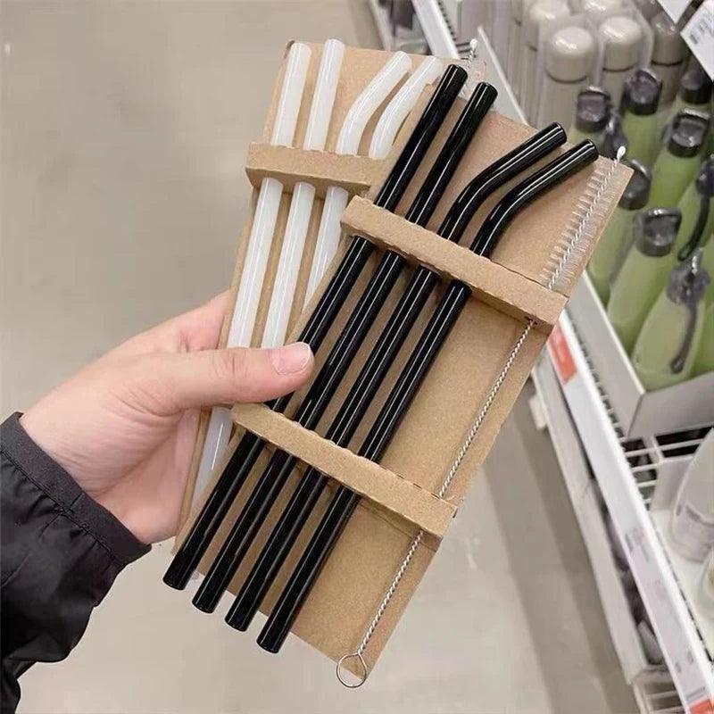 The Tall Glass Straw Set