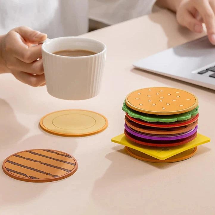 The Burger Coaster Set
