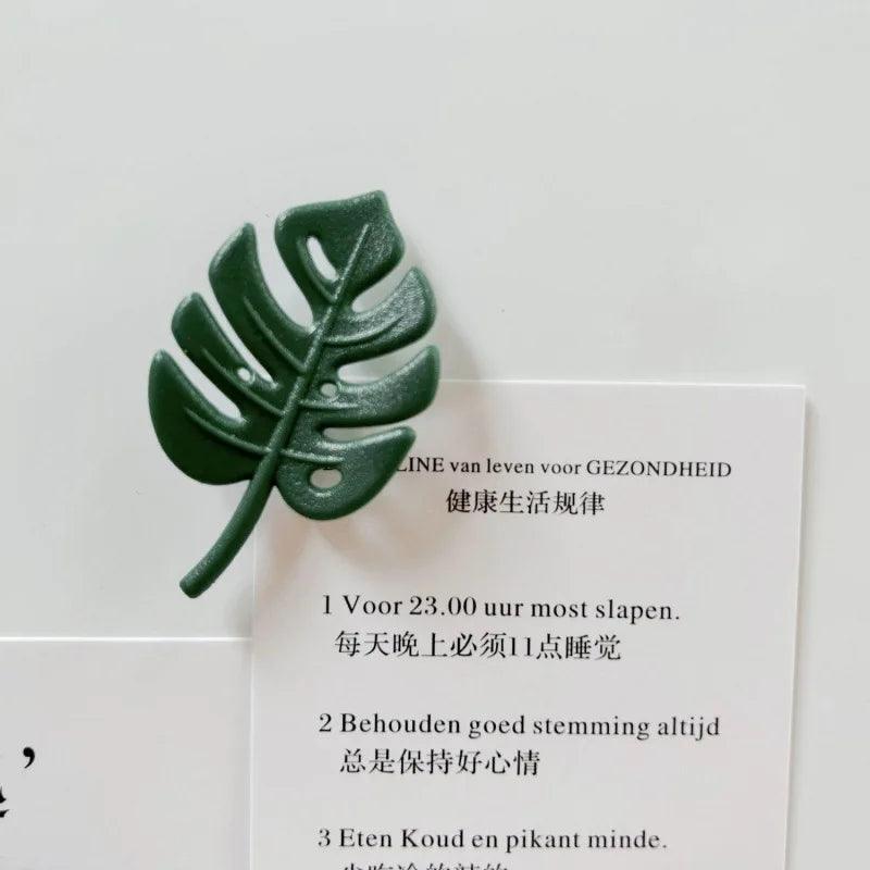 The Mini Tropical Leaf Magnet Set