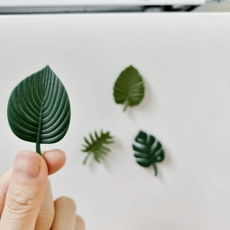 The Mini Tropical Leaf Magnet Set