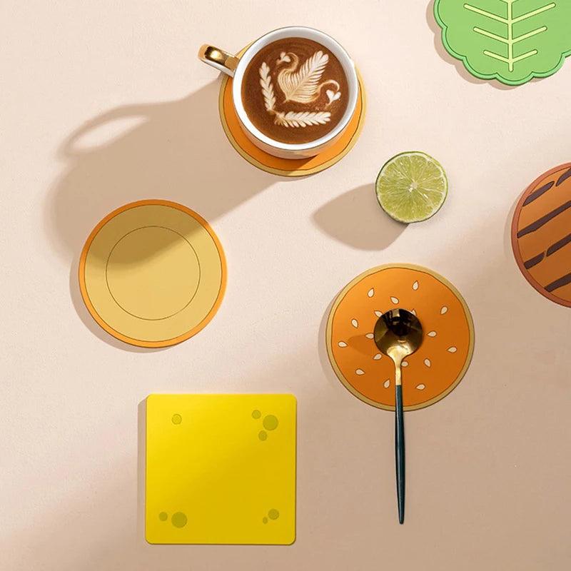 The Burger Coaster Set