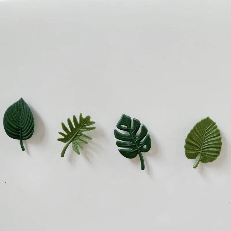 The Mini Tropical Leaf Magnet Set