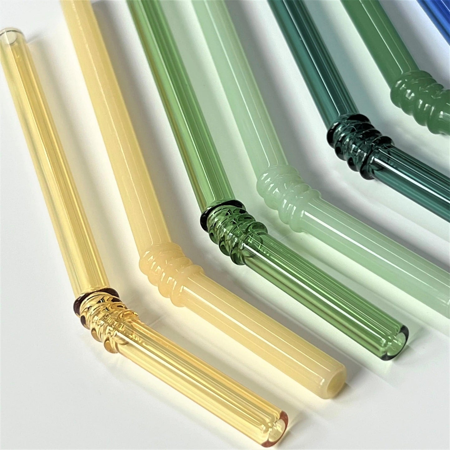The Shortie Glass Straw Set