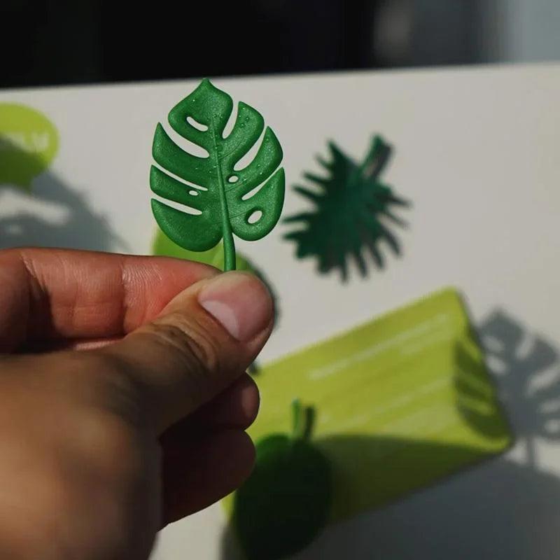 The Mini Tropical Leaf Magnet Set