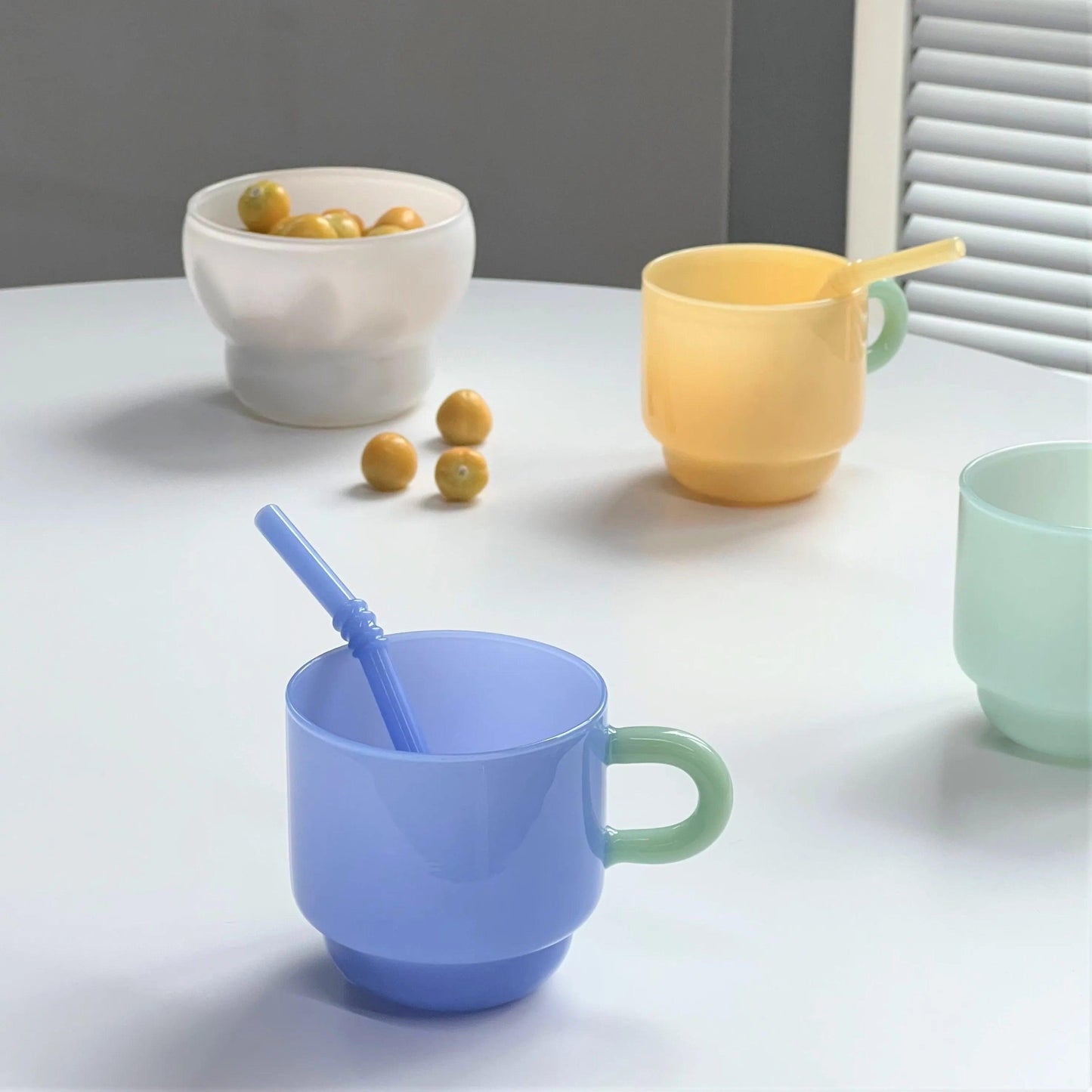 The Shortie Glass Straw Set